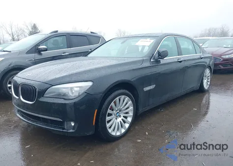 2012 BMW 750Li xDrive z USA, uszkodzony, nr VIN WBAKC8C5XCC436909